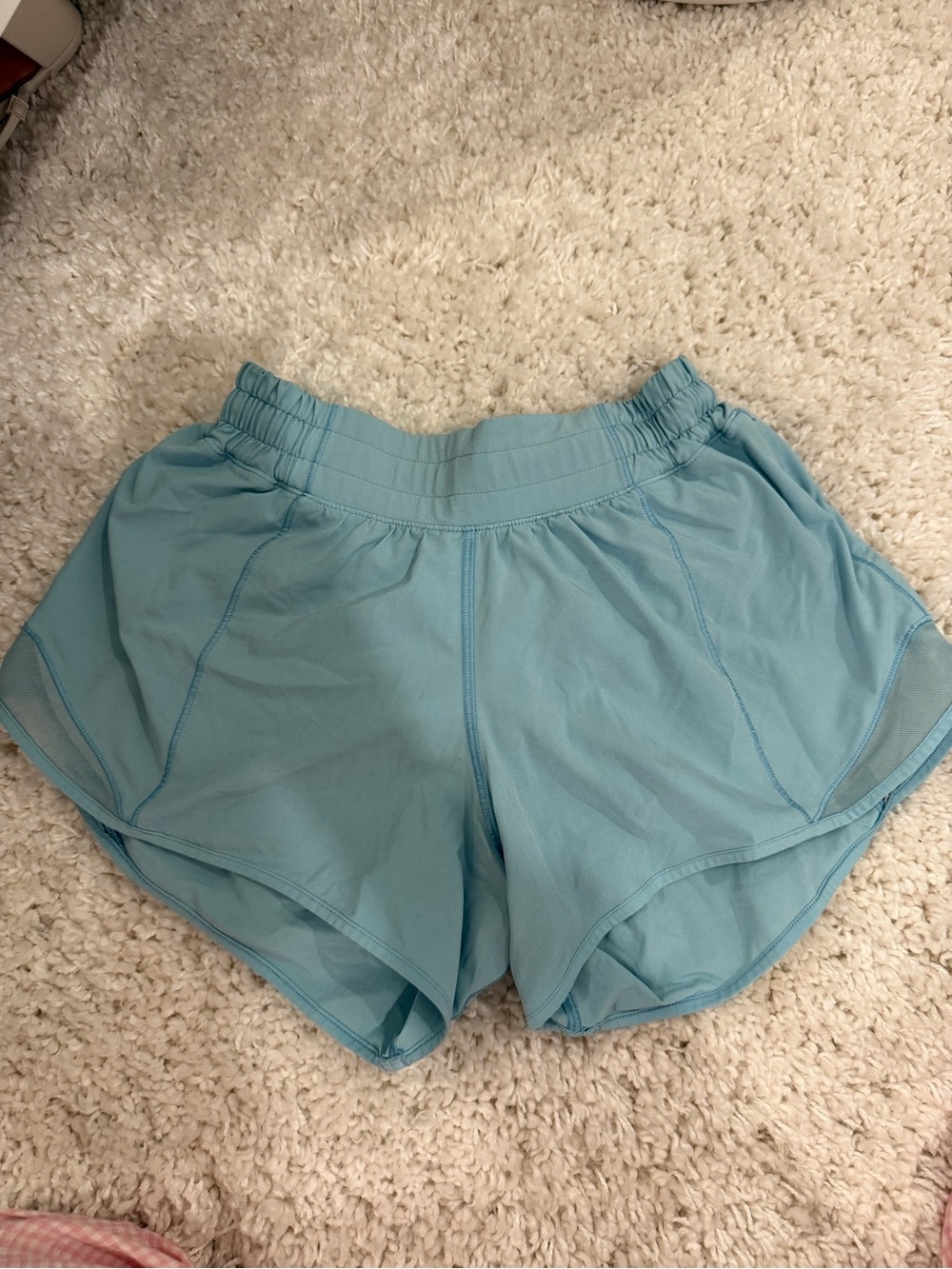 lululemon athletica Light Blue Women's Running Shorts